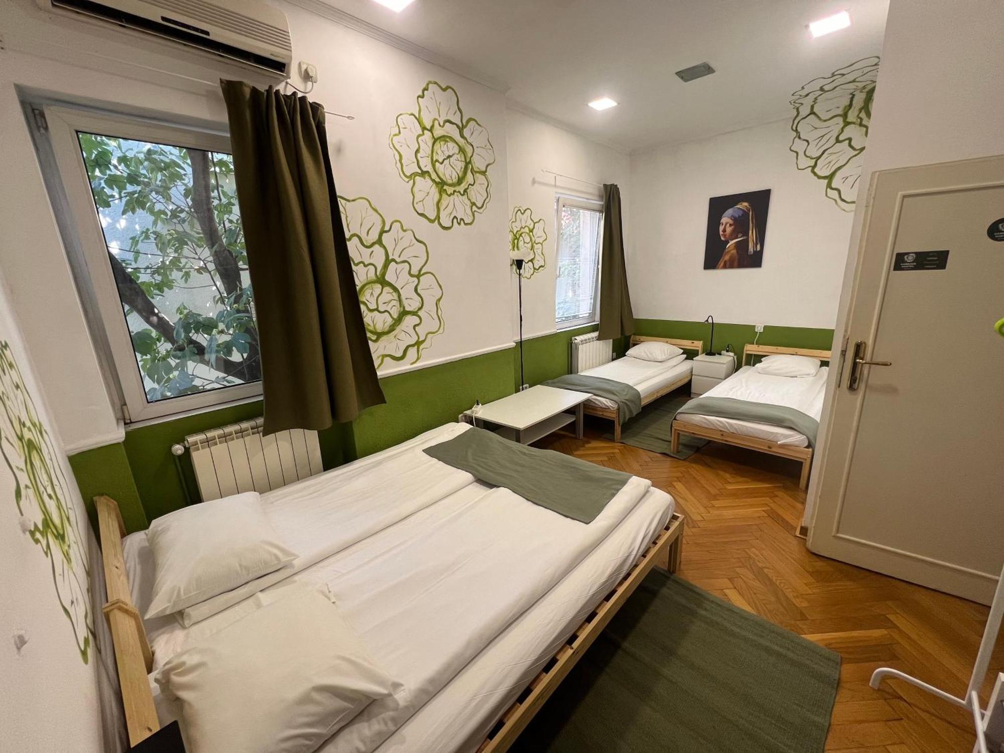 Cabbage Hostel Belgrad Exteriör bild